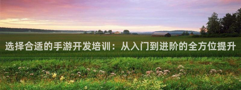 V8娱乐：选择合适的手游开发培训：从入门到进阶的全方位提升