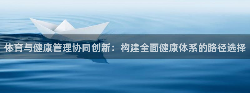 熊猫体育公园价格：体育与健康管理协同创新：构建全面健康体系的路径选择